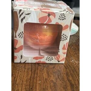 Large 5.3 oz. Orange & Pink Bubble Bath Bomb with Surprise Birthday Note